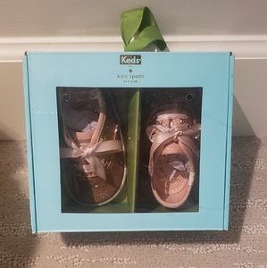 Keds x Kate Spade Baby Size 3 Rose Gold Shoes